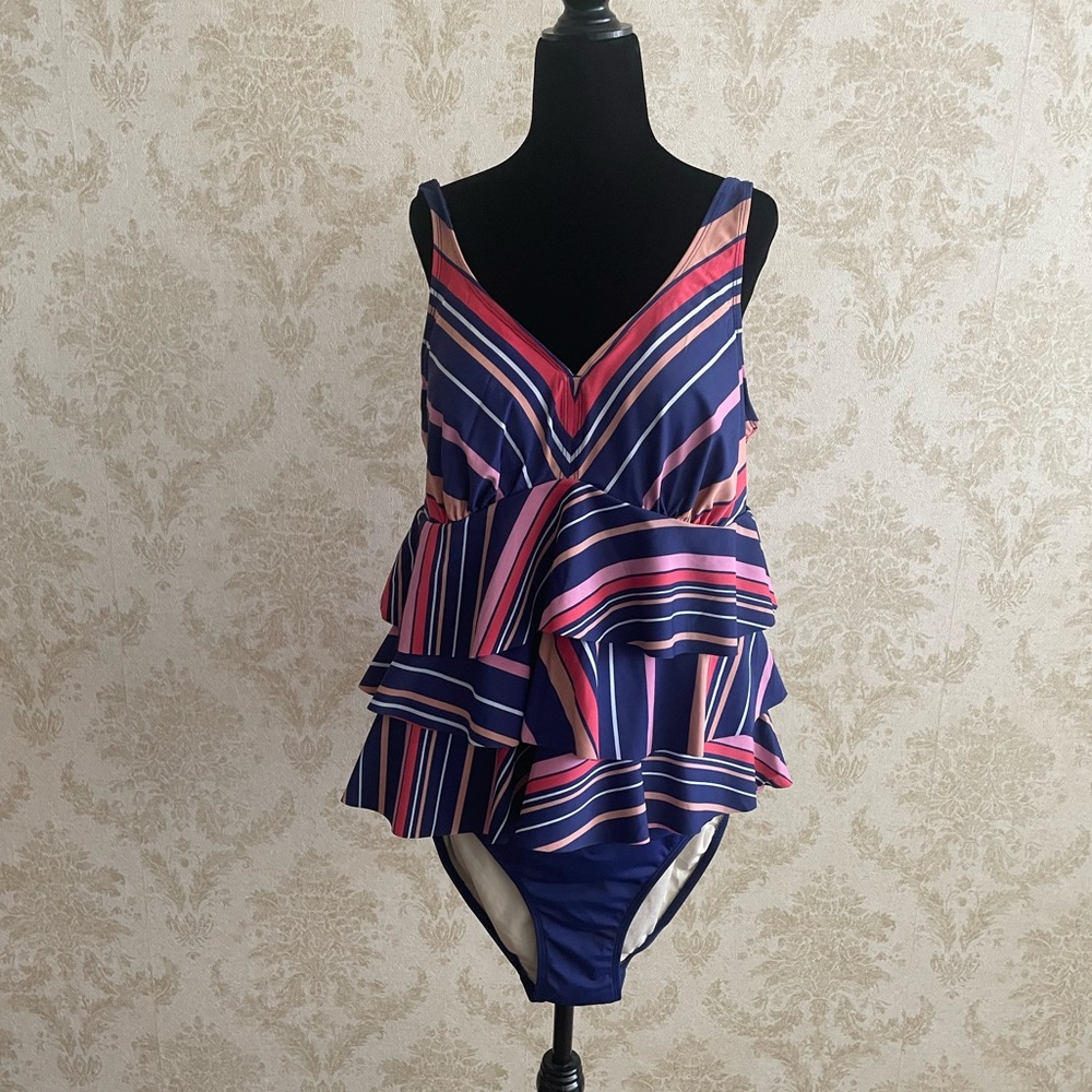 Swimsuit for all/ Shore Club 2 pieces tankini set